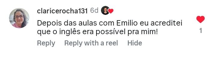 Depoimento da Clarice Rocha